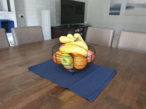 Comfortable cottage – fruit on table