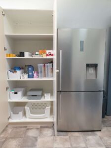 Comfortable cottage – pantry & fridge